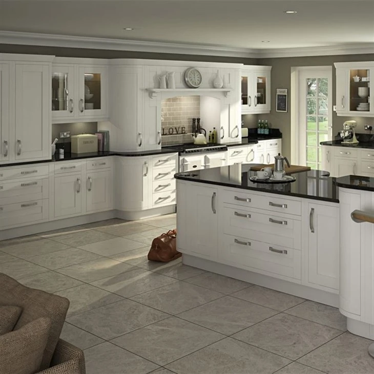 ready assembled cabinets installed in apartment development project